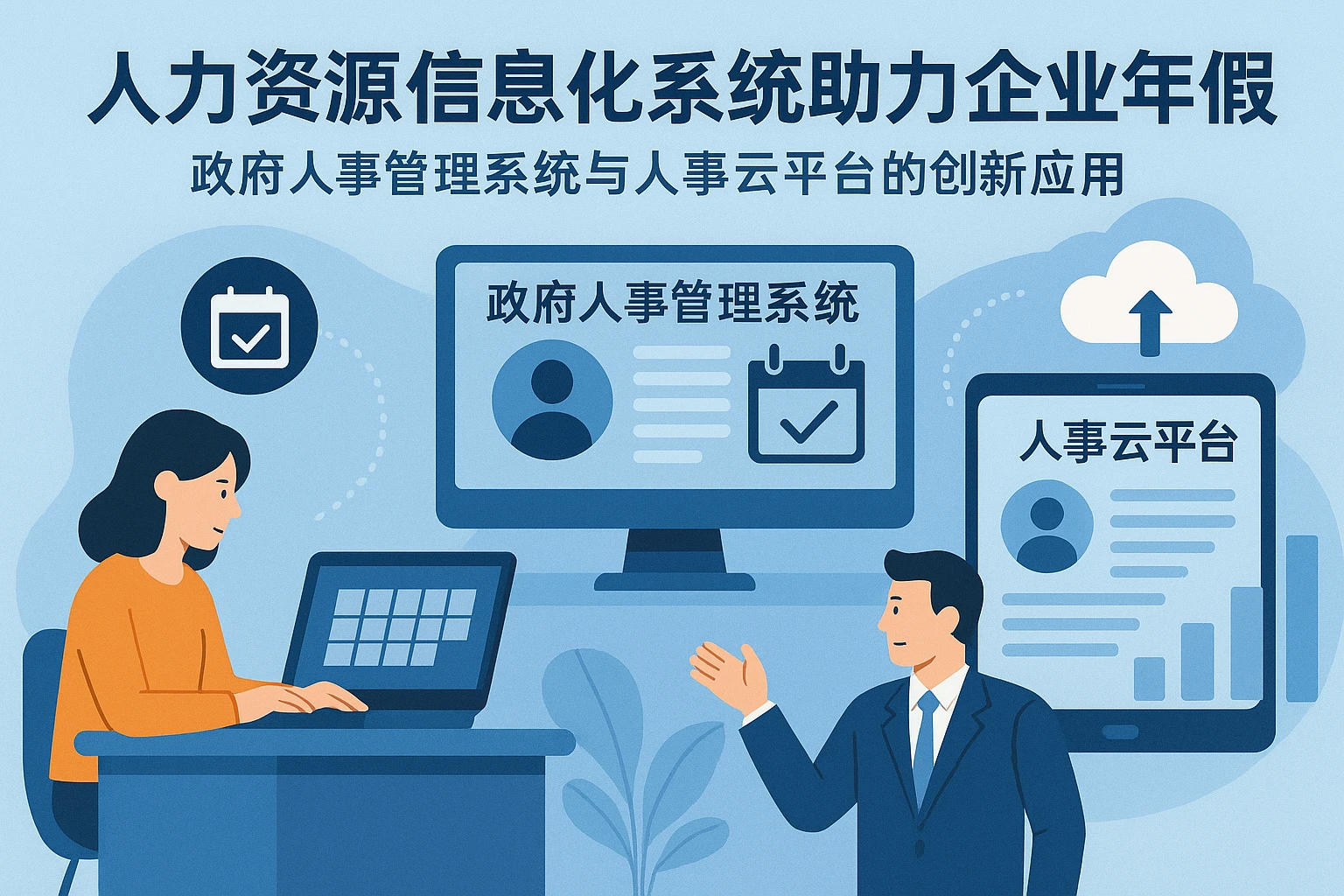 人力资源信息化系统助力企业年假计算：政府人事管理系统与人事云平台的创新应用