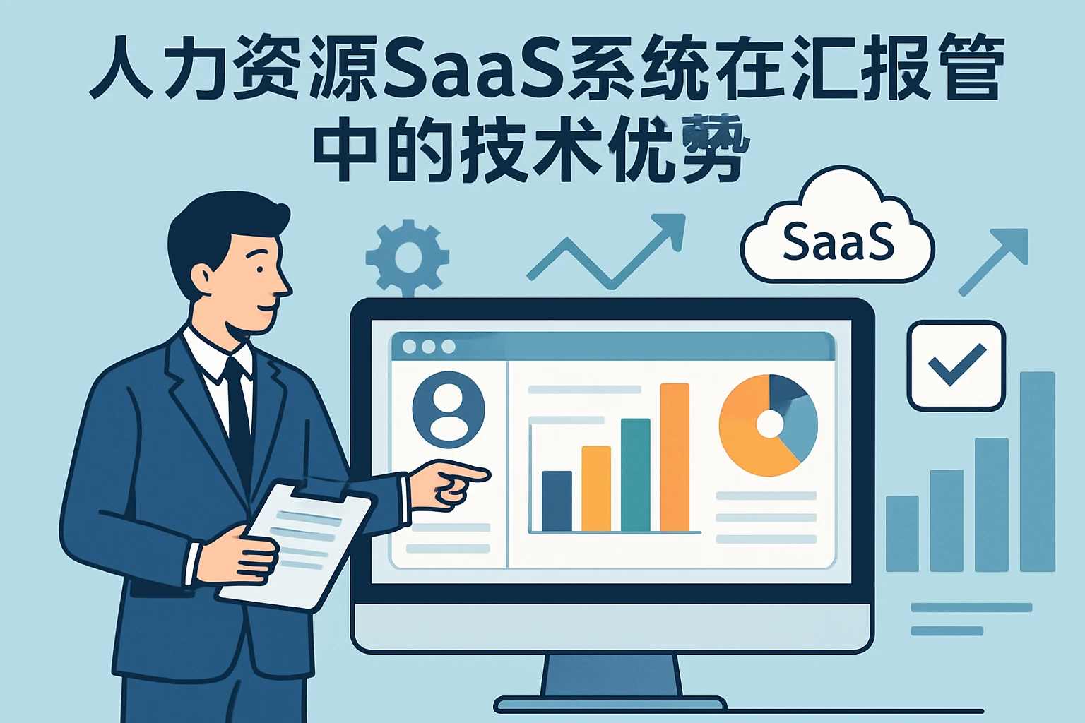 人力资源SaaS系统在汇报管理中的技术优势