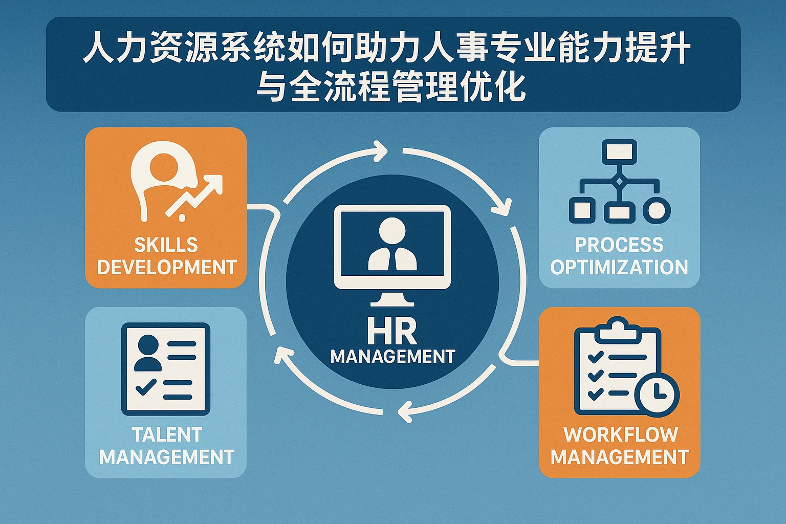人力资源系统如何助力人事专业能力提升与全流程管理优化