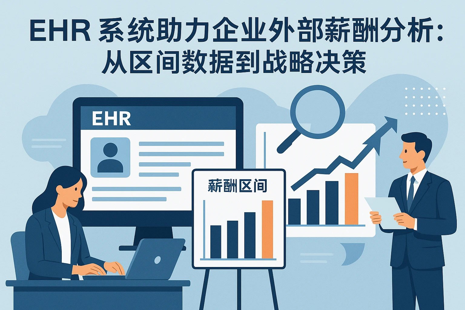EHR系统助力企业外部薪酬分析:从区间数据到战略决策