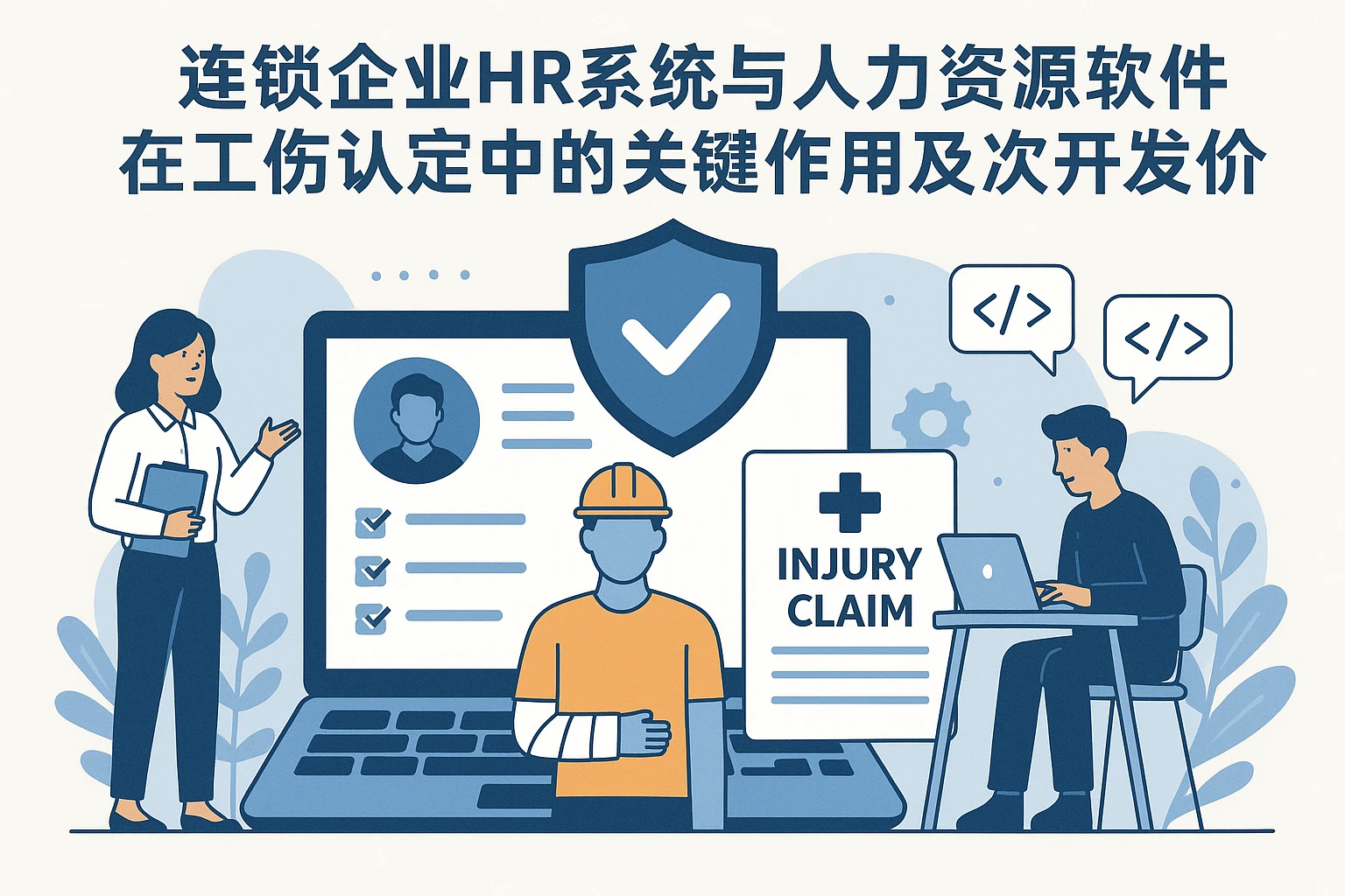 连锁企业HR系统与人力资源软件在工伤认定中的关键作用及二次开发价值