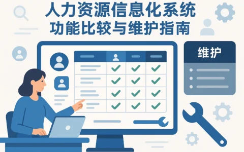 人力资源信息化系统功能比较与维护指南