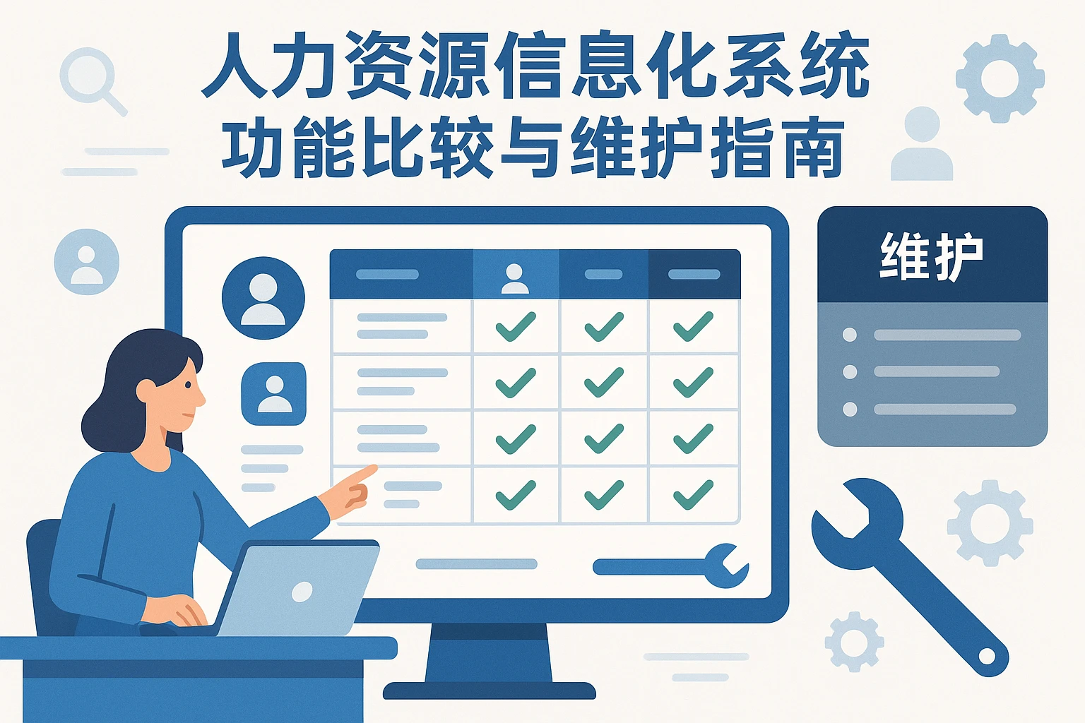 人力资源信息化系统功能比较与维护指南