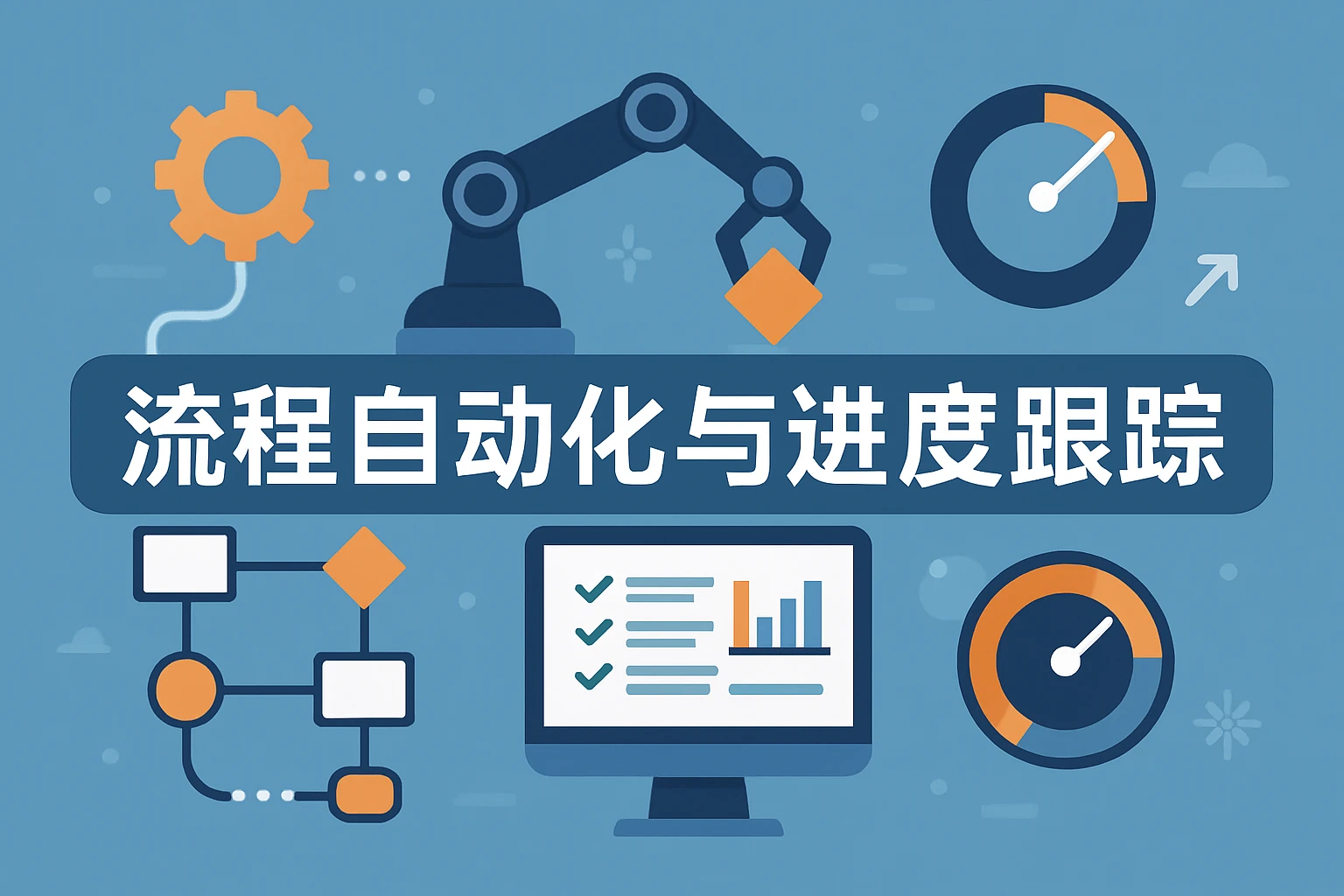 流程自动化与进度跟踪