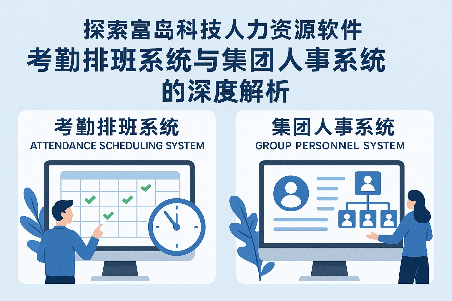 探索富岛科技人力资源软件:考勤排班系统与集团人事系统的深度解析