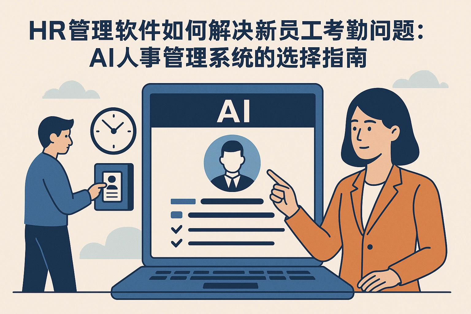 HR管理软件如何解决新员工考勤问题:AI人事管理系统的选择指南