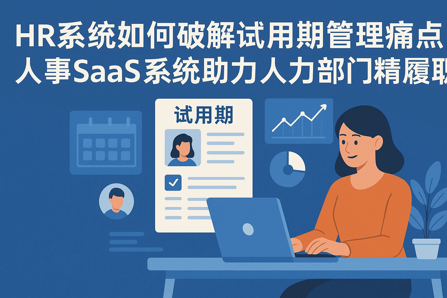 HR系统如何破解试用期管理痛点？人事SaaS系统助力人力部门精准履职