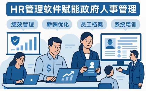 HR管理软件赋能政府人事管理：从绩效薪酬优化到系统培训的全流程解决方案