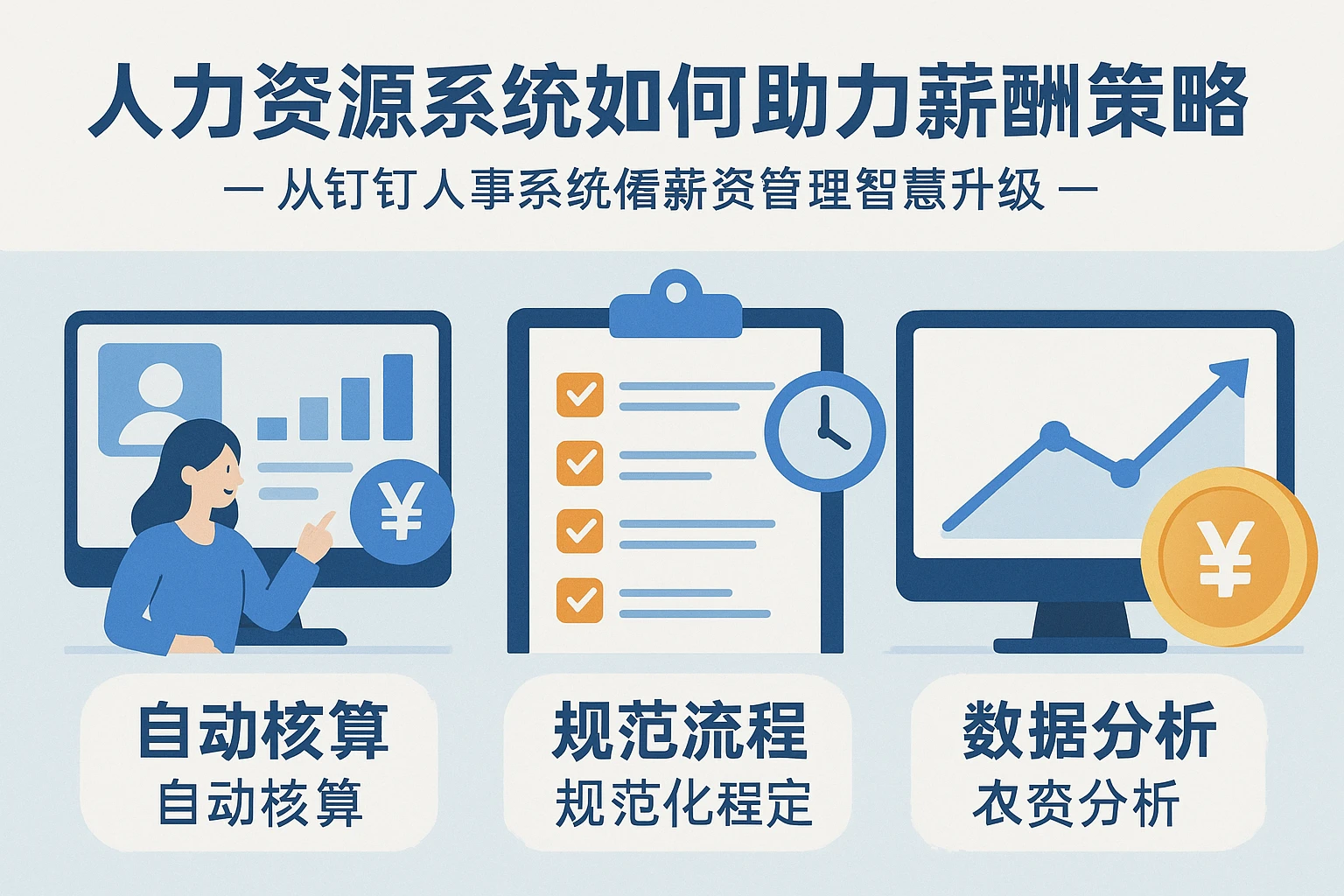 人力资源系统如何助力企业优化薪酬策略——从钉钉人事系统看薪资管理的智慧升级