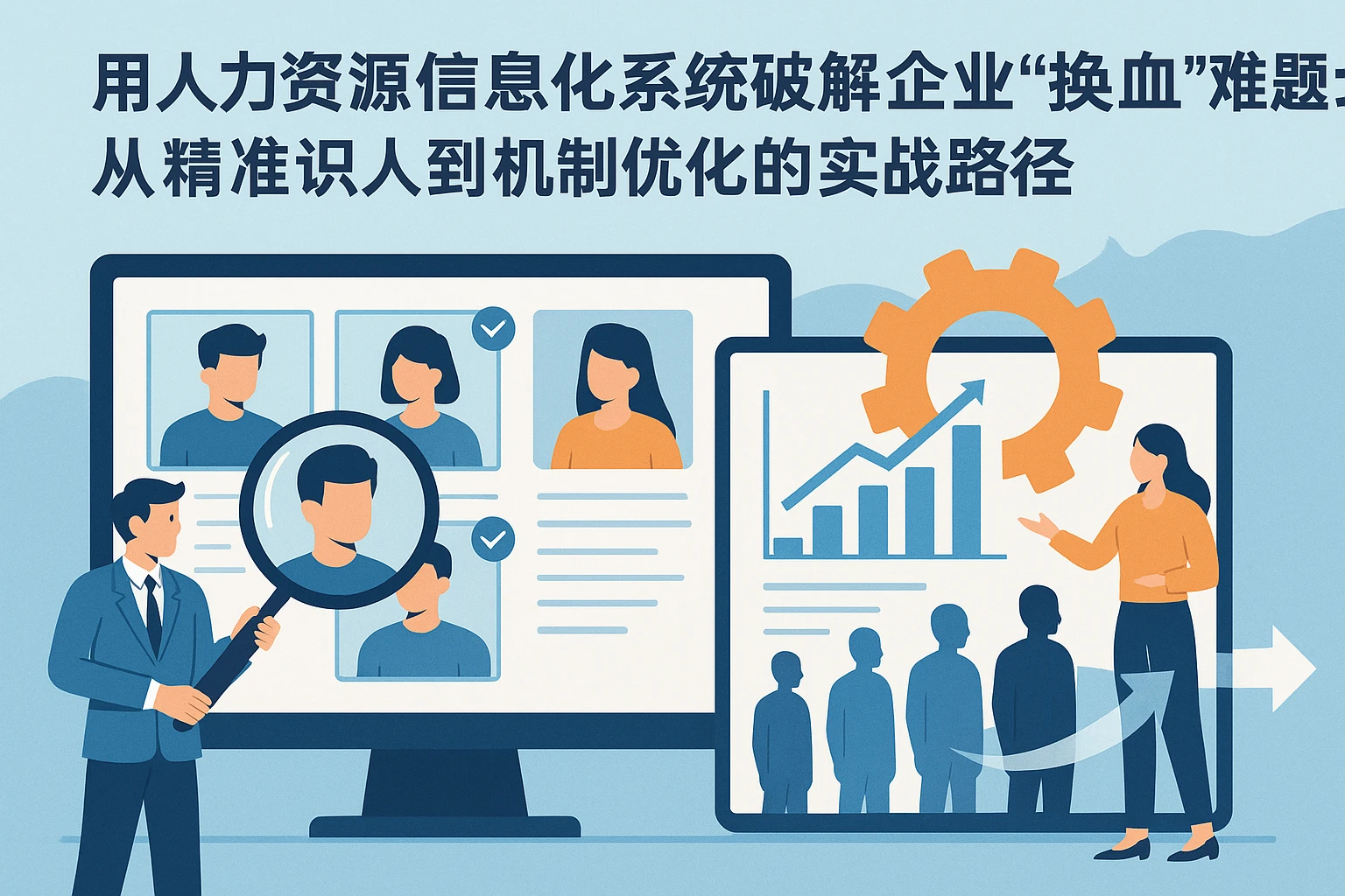 用人力资源信息化系统破解企业“换血”难题：从精准识人到机制优化的实战路径