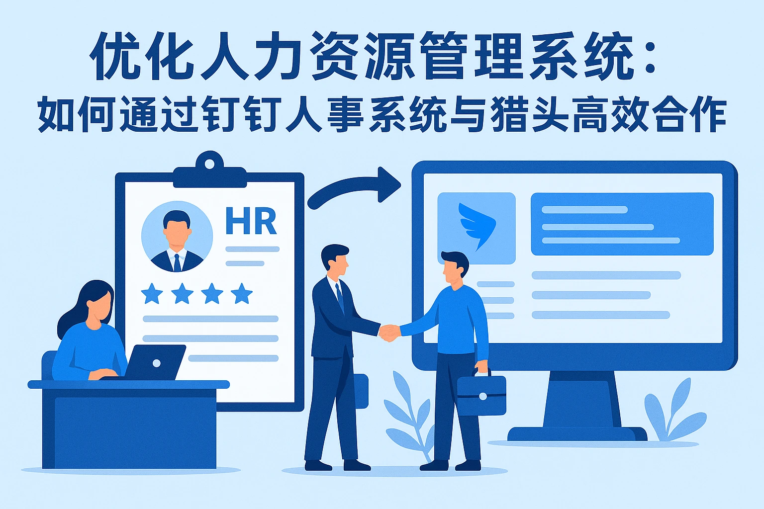 优化人力资源管理系统:如何通过钉钉人事系统与猎头高效合作