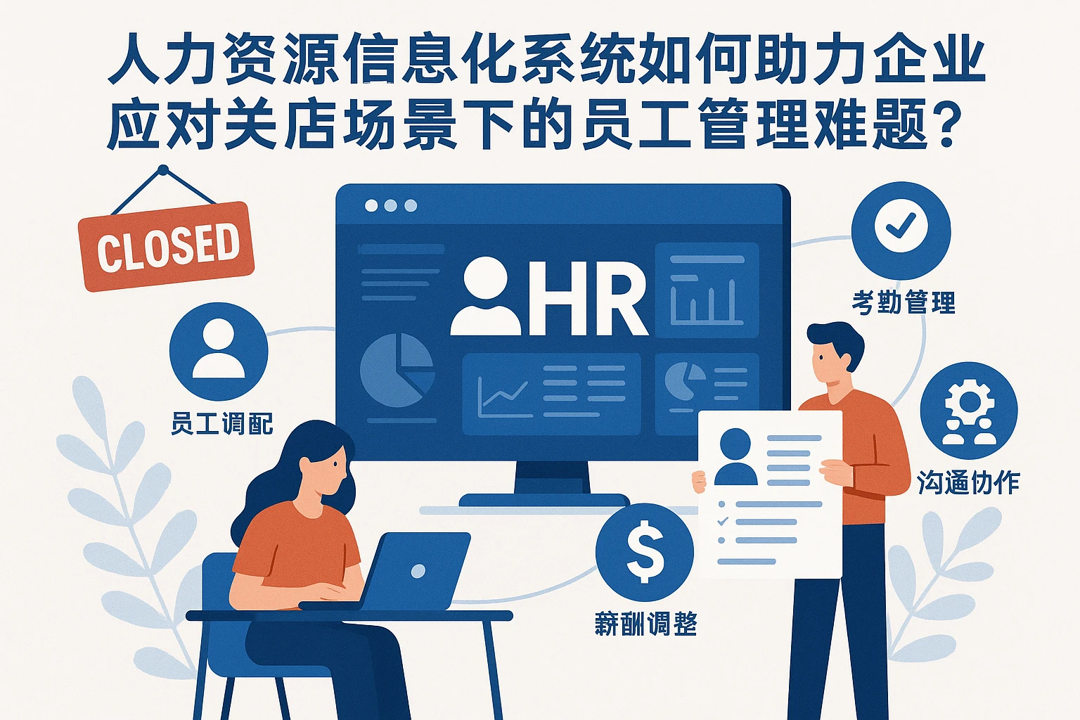 人力资源信息化系统如何助力企业应对关店场景下的员工管理难题？