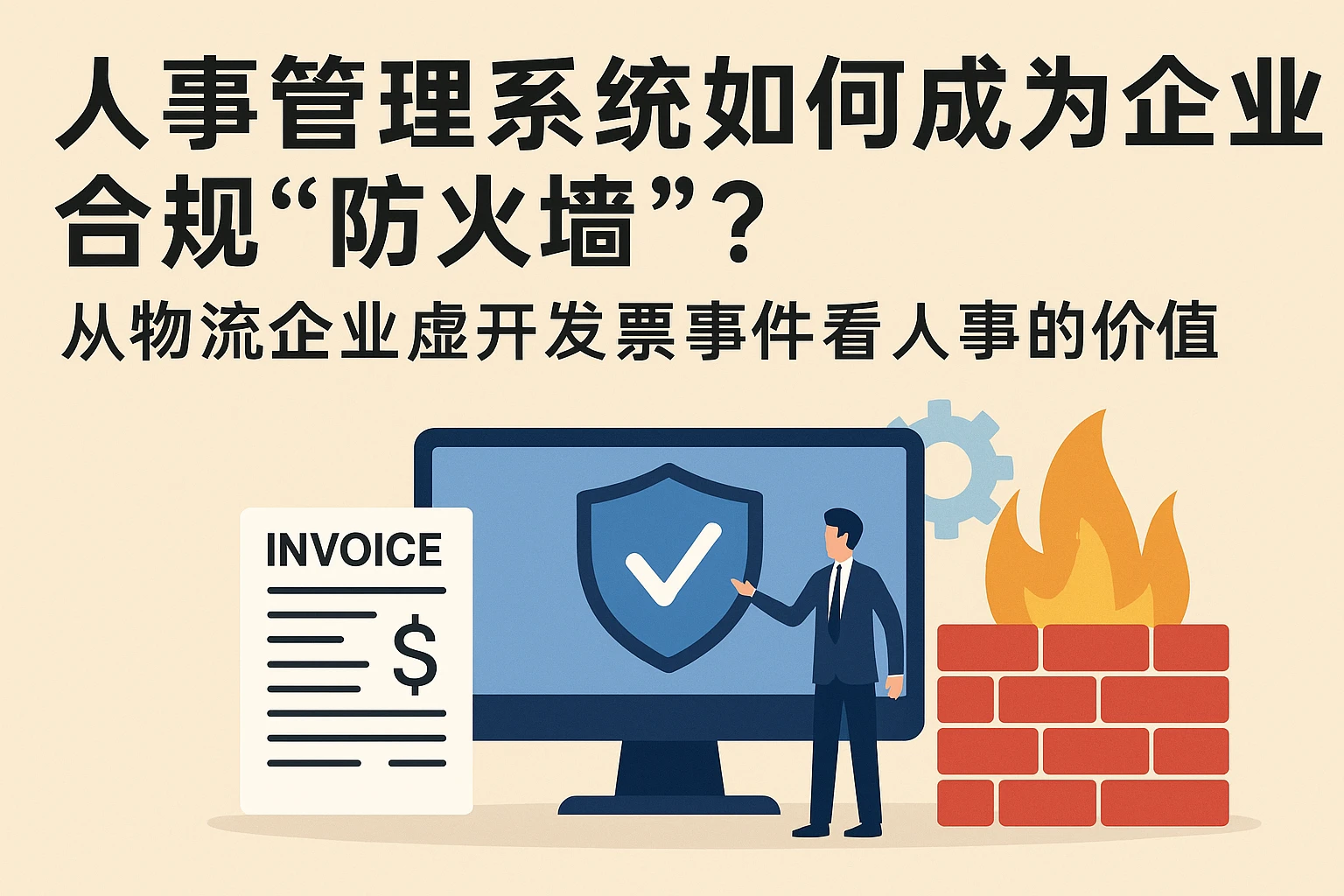 人事管理系统如何成为企业合规“防火墙”？从物流企业虚开发票事件看人事的价值