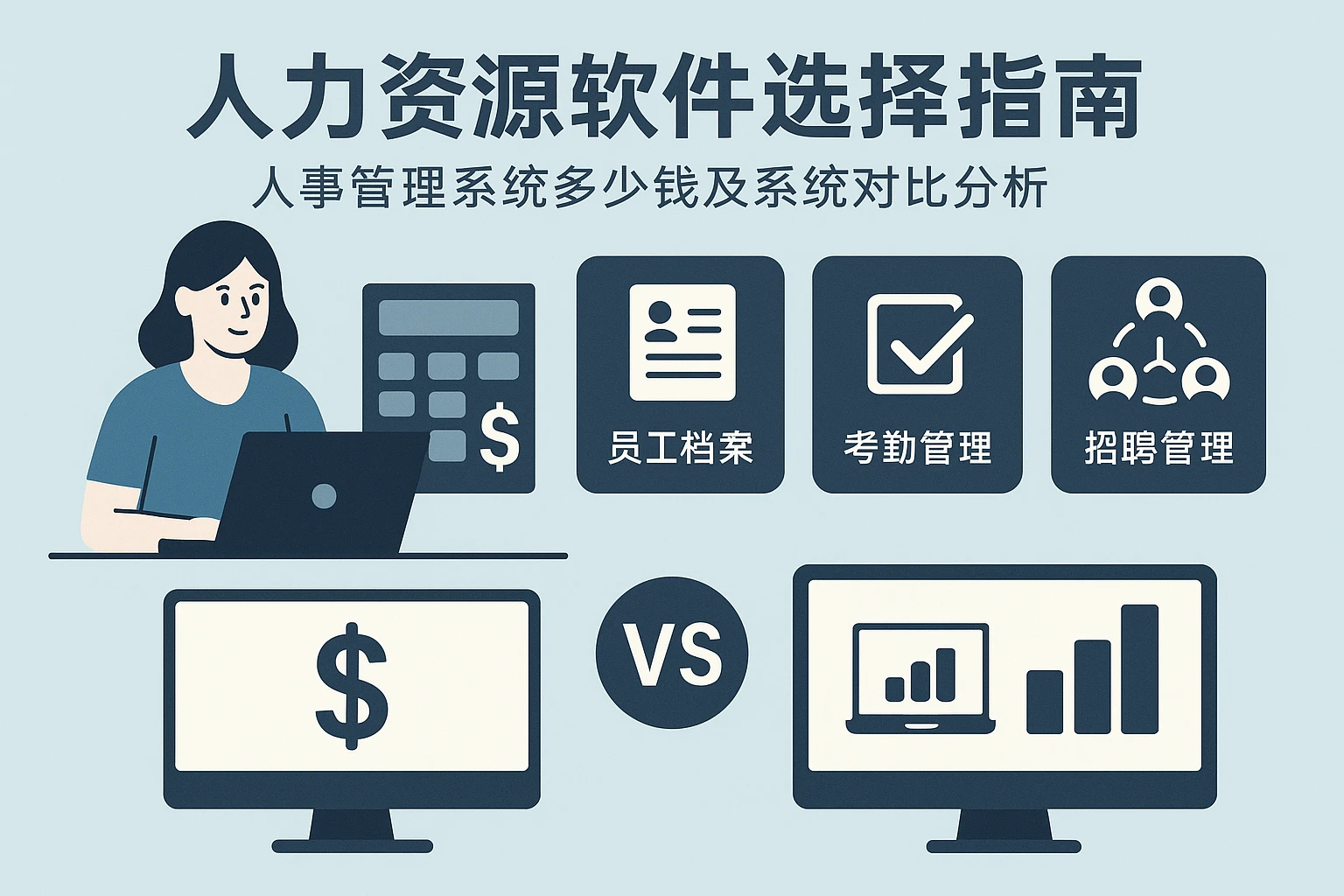 人力资源软件选择指南：人事管理系统多少钱及系统对比分析