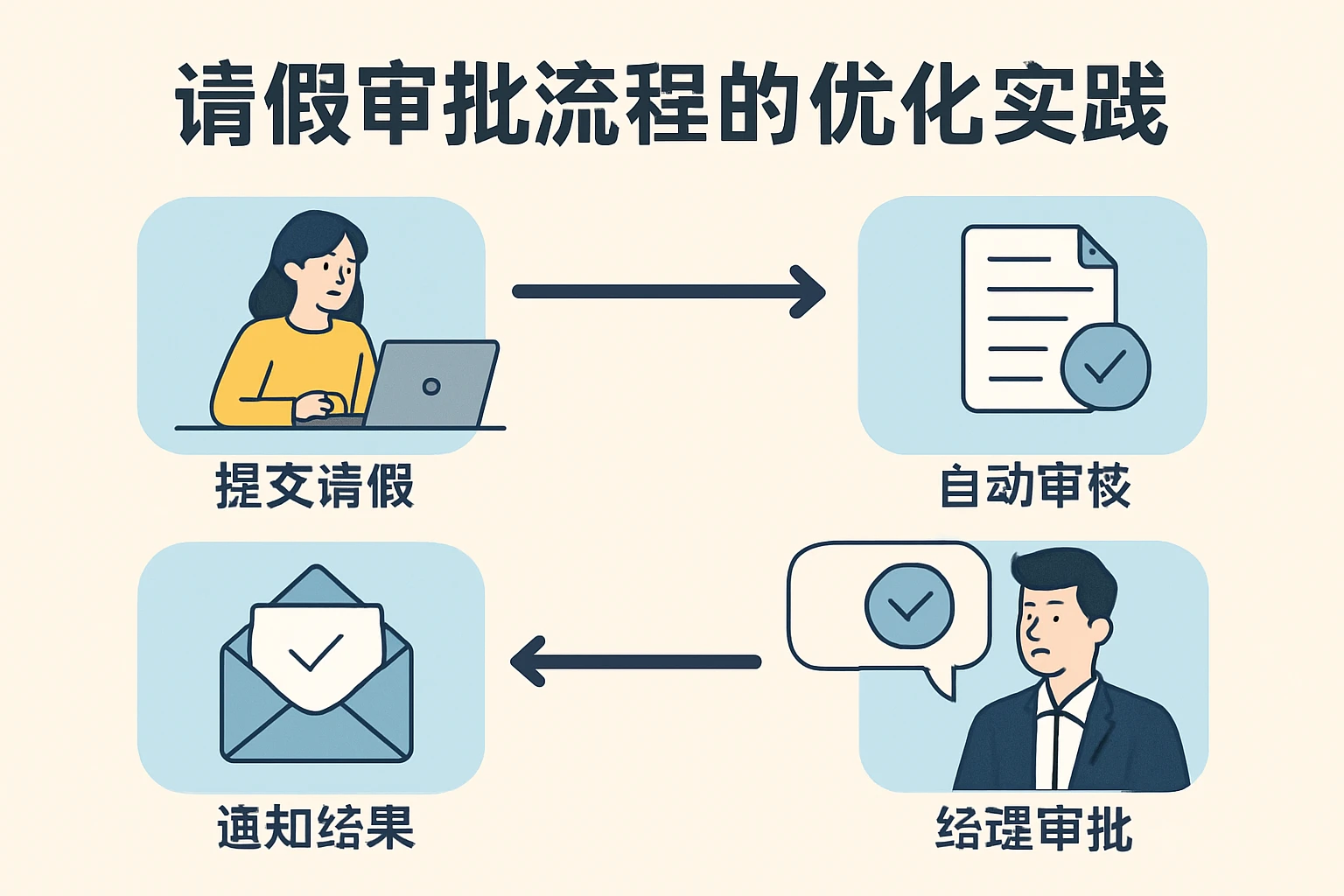 请假审批流程的优化实践
