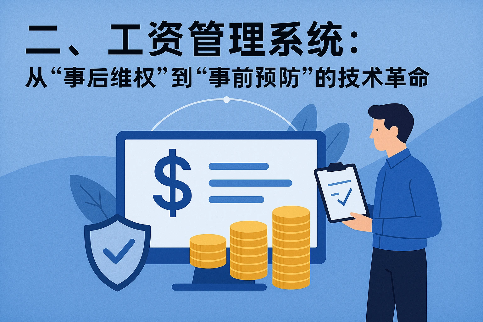 二、工资管理系统：从“事后维权”到“事前预防”的技术革命