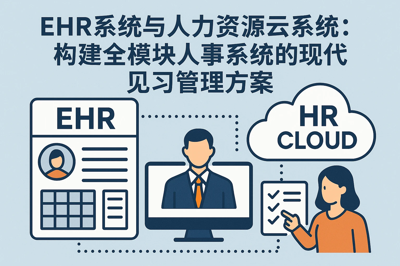 EHR系统与人力资源云系统：构建全模块人事系统的现代化见习管理方案