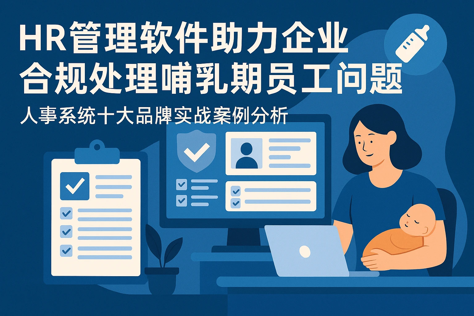 HR管理软件助力企业合规处理哺乳期员工问题 - 人事系统十大品牌实战案例分析