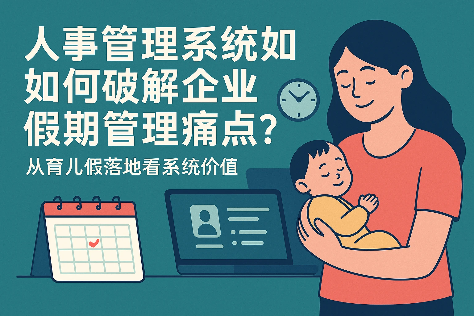 人事管理系统如何破解企业假期管理痛点？从育儿假落地看系统价值