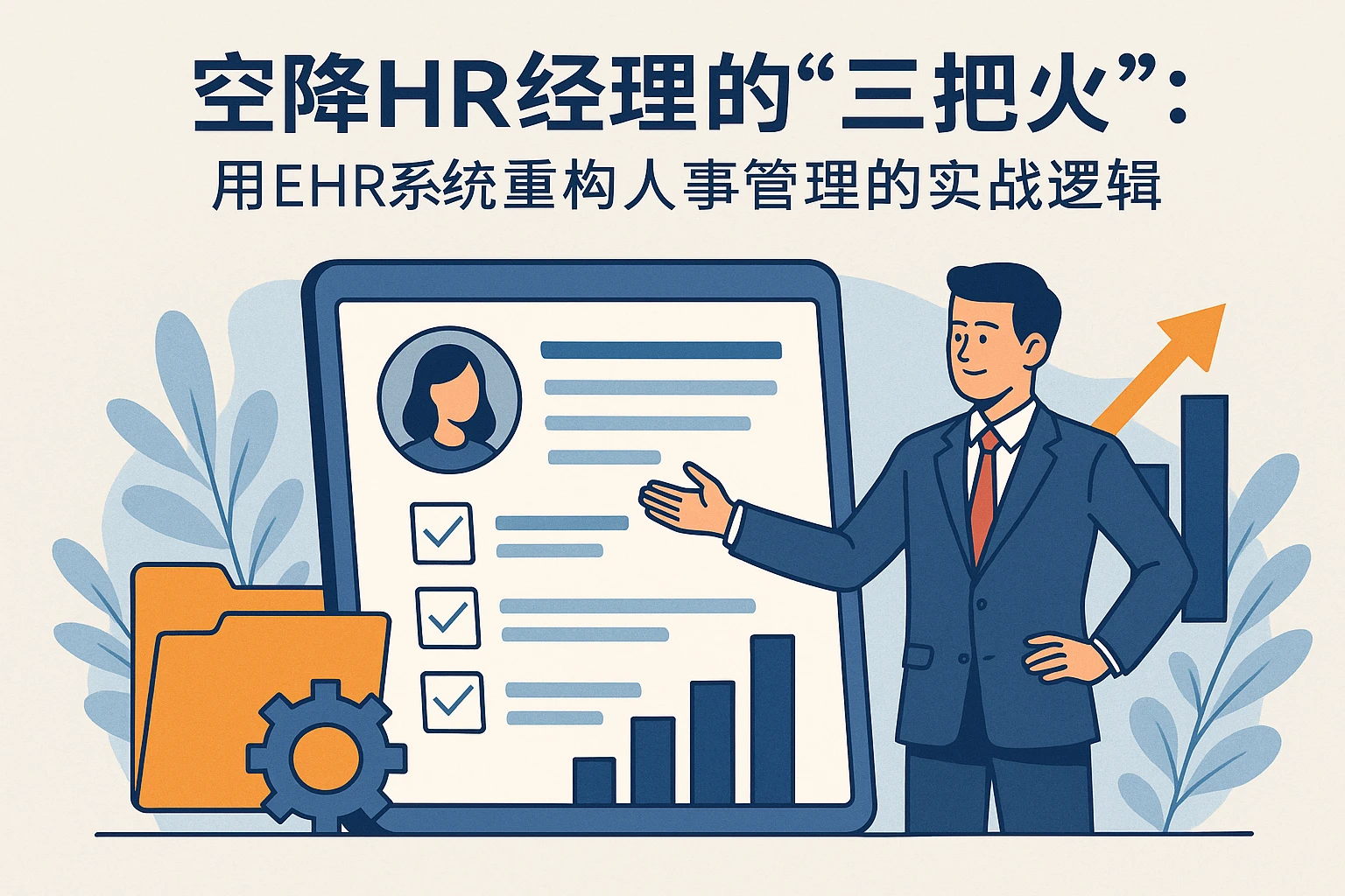 空降HR经理的“三把火”：用EHR系统重构人事管理的实战逻辑