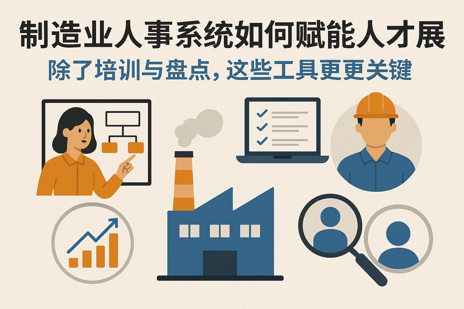 制造业人事系统如何赋能人才发展？除了培训与盘点，这些工具更关键