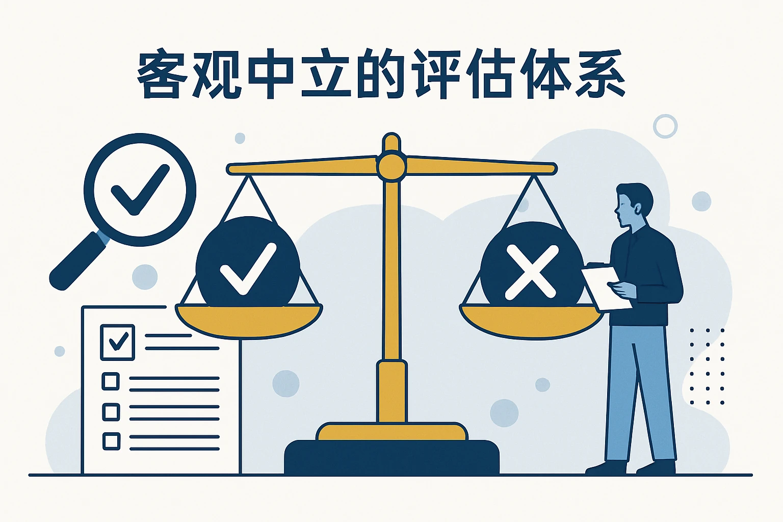 客观中立的评估体系