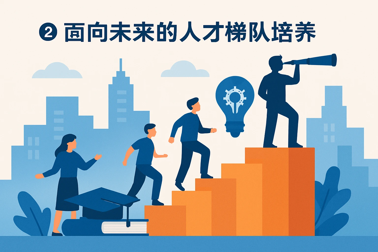 2. 面向未来的人才梯队培养