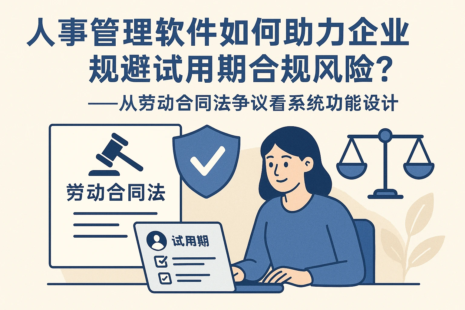 人事管理软件如何助力企业规避试用期合规风险?——从劳动合同法争议看系统功能设计