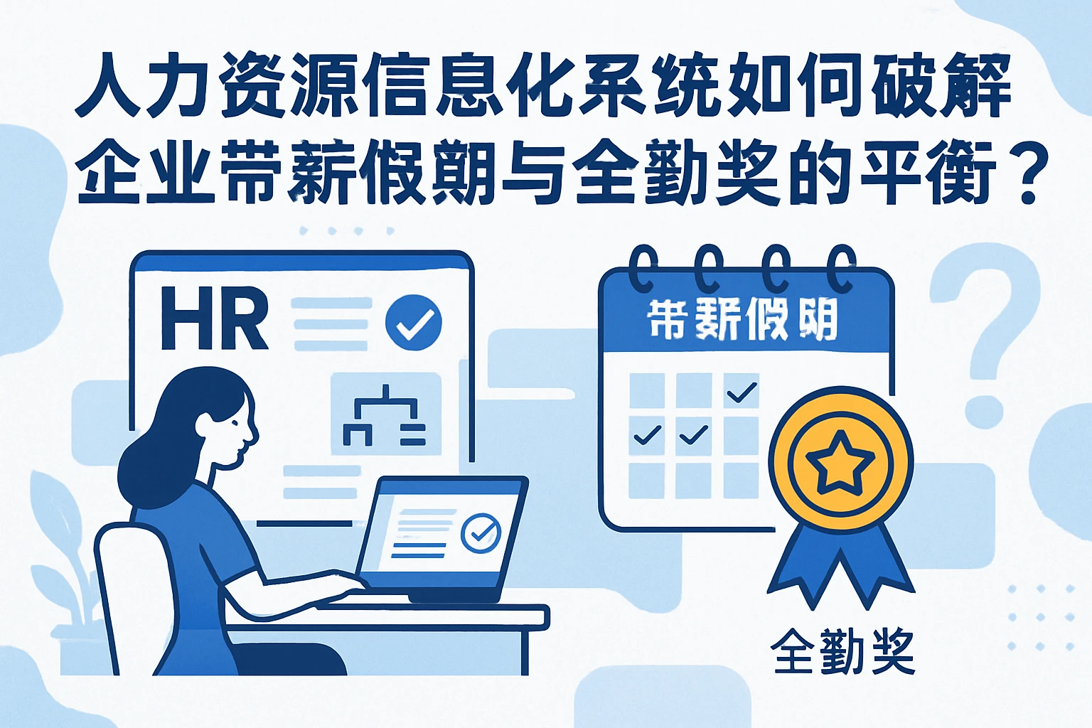 人力资源信息化系统如何破解企业带薪假期与全勤奖的平衡难题？