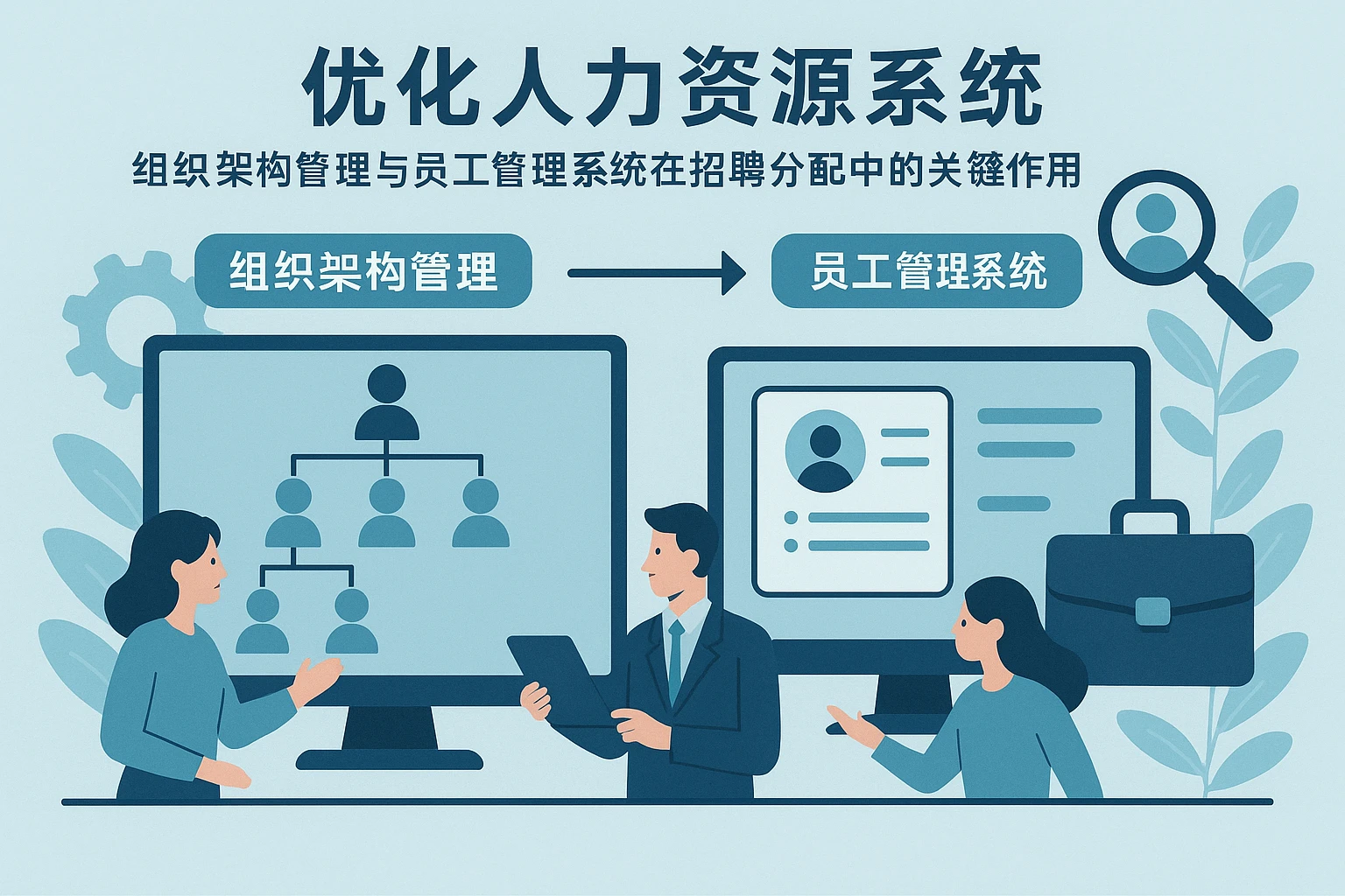 优化人力资源系统:组织架构管理与员工管理系统在招聘分配中的关键作用