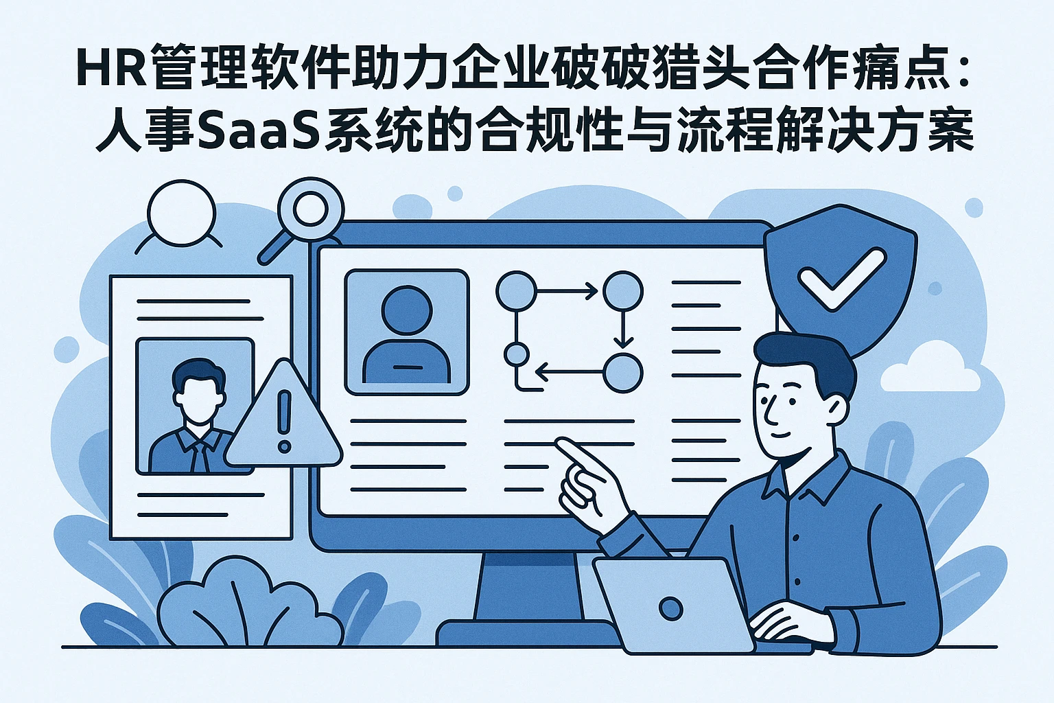 HR管理软件助力企业破解猎头合作痛点：人事SaaS系统的合规性与流程解决方案