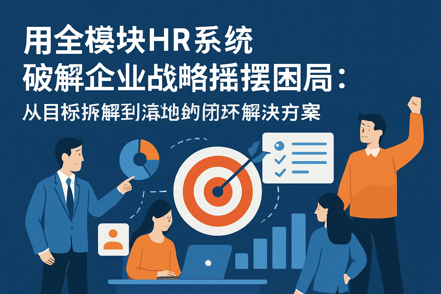 用全模块HR系统破解企业战略摇摆困局:从目标拆解到落地的闭环解决方案