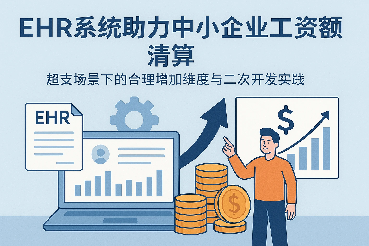 EHR系统助力中小企业工资总额清算：超支场景下的合理增加维度与二次开发实践