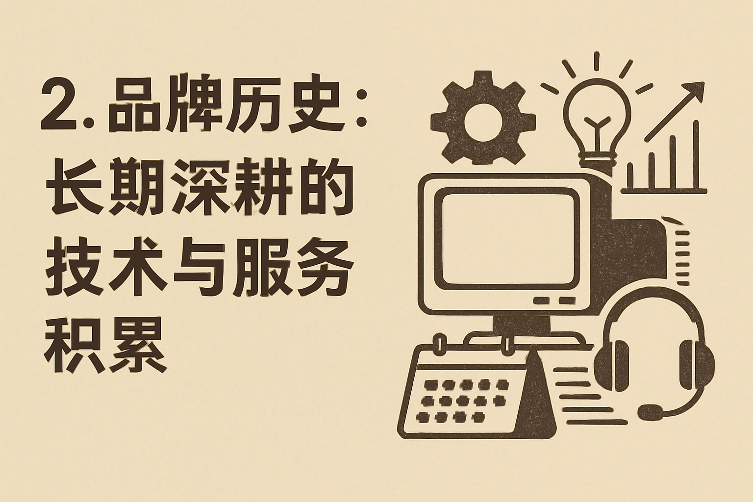 2. 品牌历史：长期深耕的技术与服务积累
