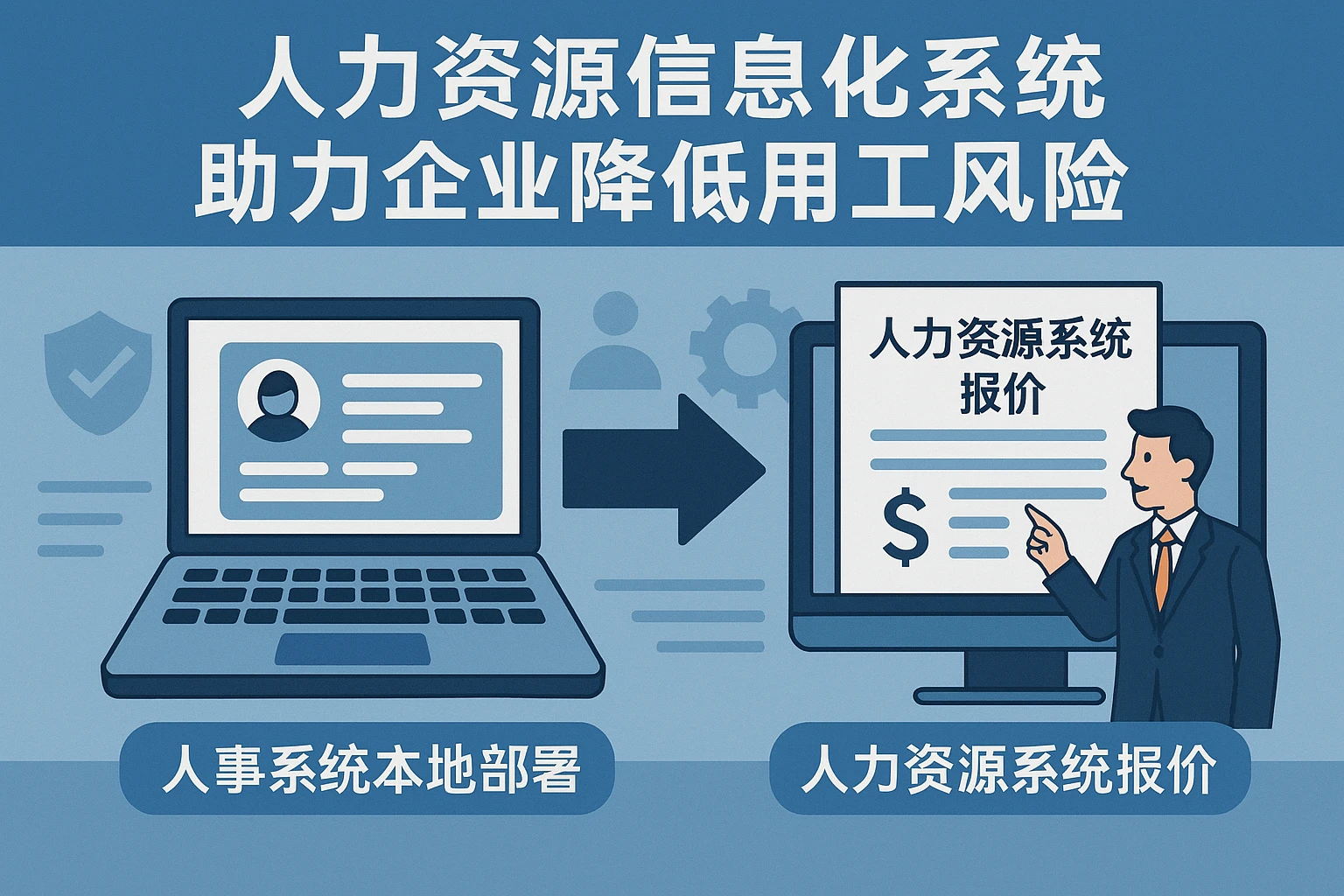 人力资源信息化系统助力企业降低用工风险：从人事系统本地部署到人力资源系统报价的全面解析