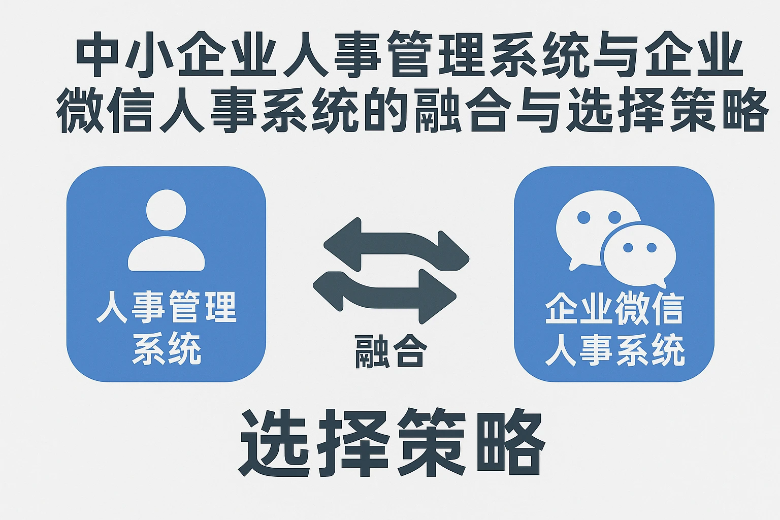 中小企业人事管理系统与企业微信人事系统的融合与选择策略