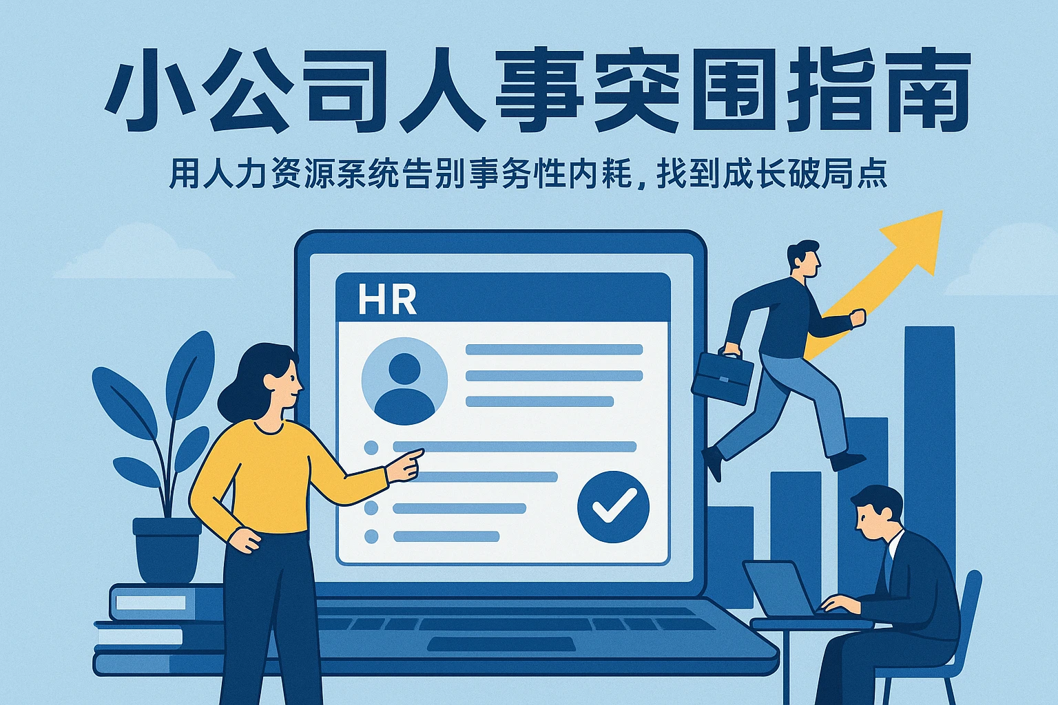 小公司人事突围指南:用人力资源系统告别事务性内耗,找到成长破局点