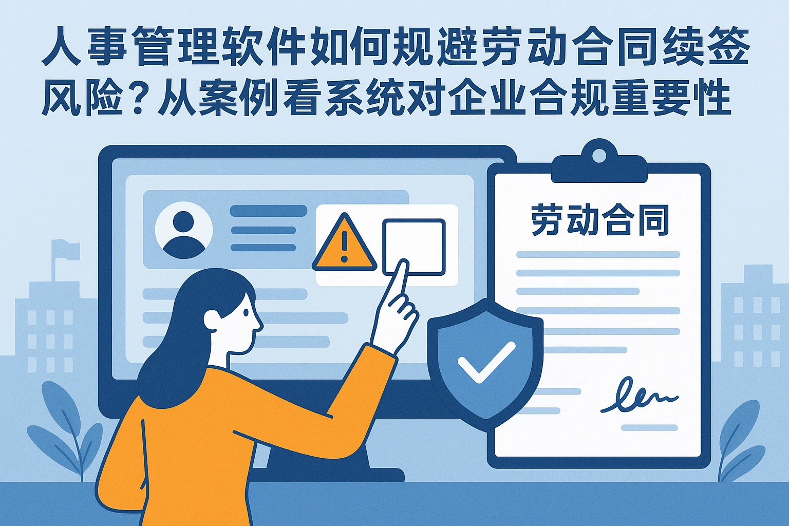 人事管理软件如何规避劳动合同续签风险？从案例看系统对企业合规的重要性