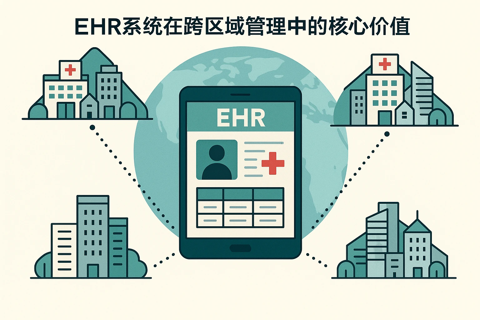 ehr系统在跨区域管理中的核心价值