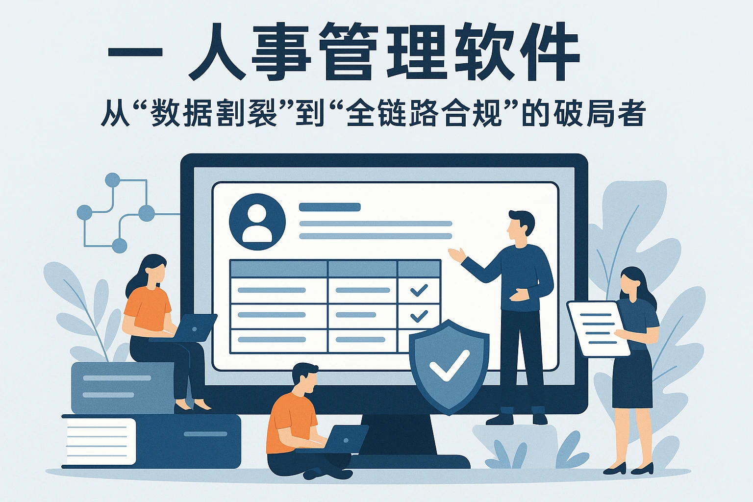 二、人事管理软件：从“数据割裂”到“全链路合规”的破局者