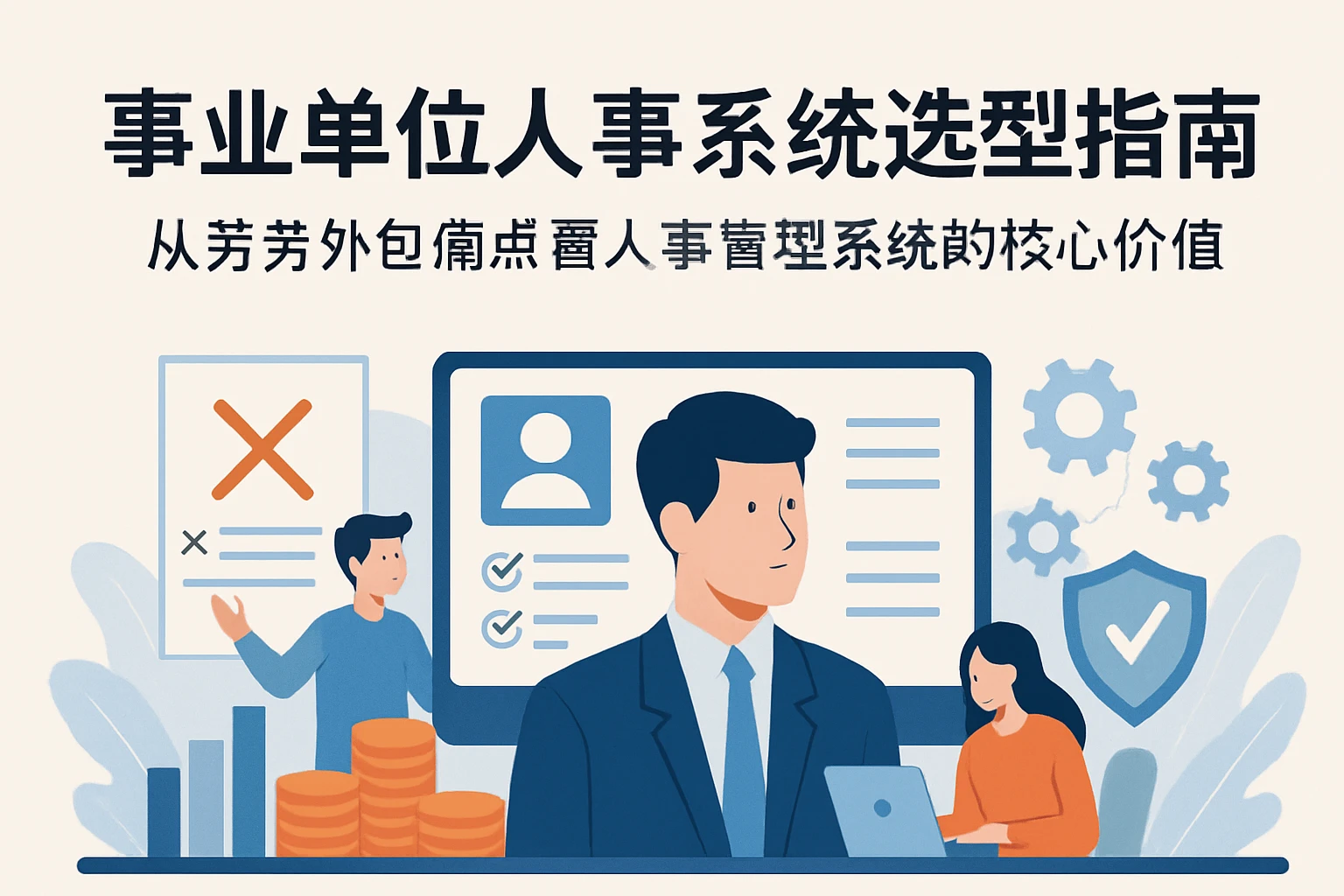 事业单位人事系统选型指南：从劳务外包痛点看人事管理系统的核心价值