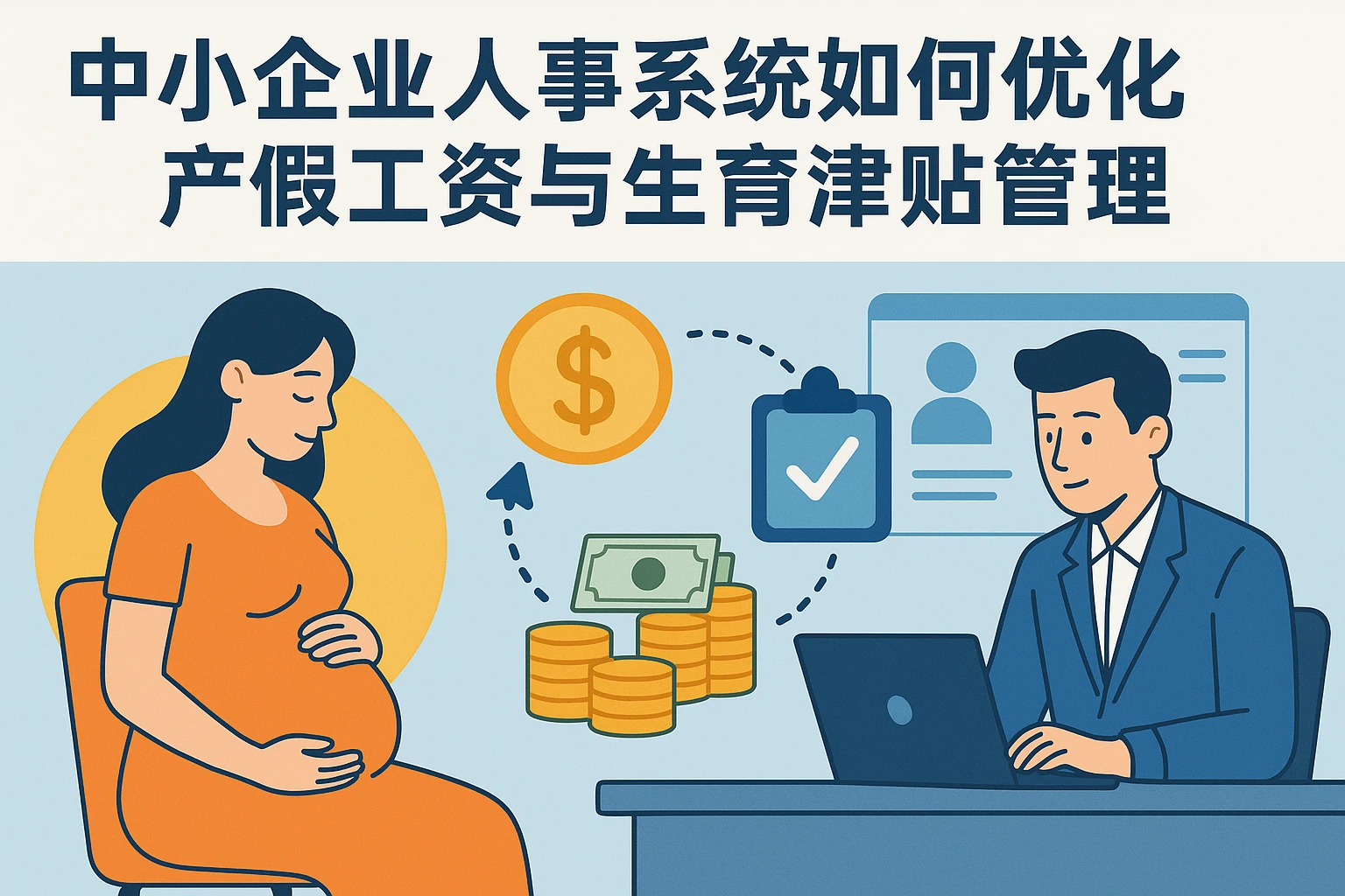 中小企业人事系统如何优化产假工资与生育津贴管理