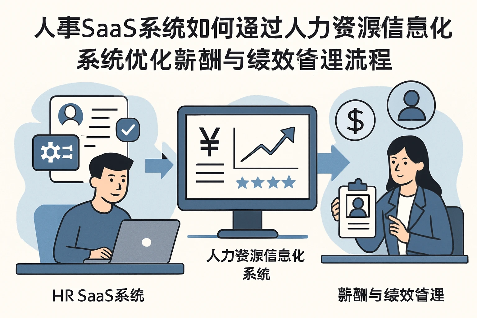 人事SaaS系统如何通过人力资源信息化系统优化薪酬与绩效管理流程