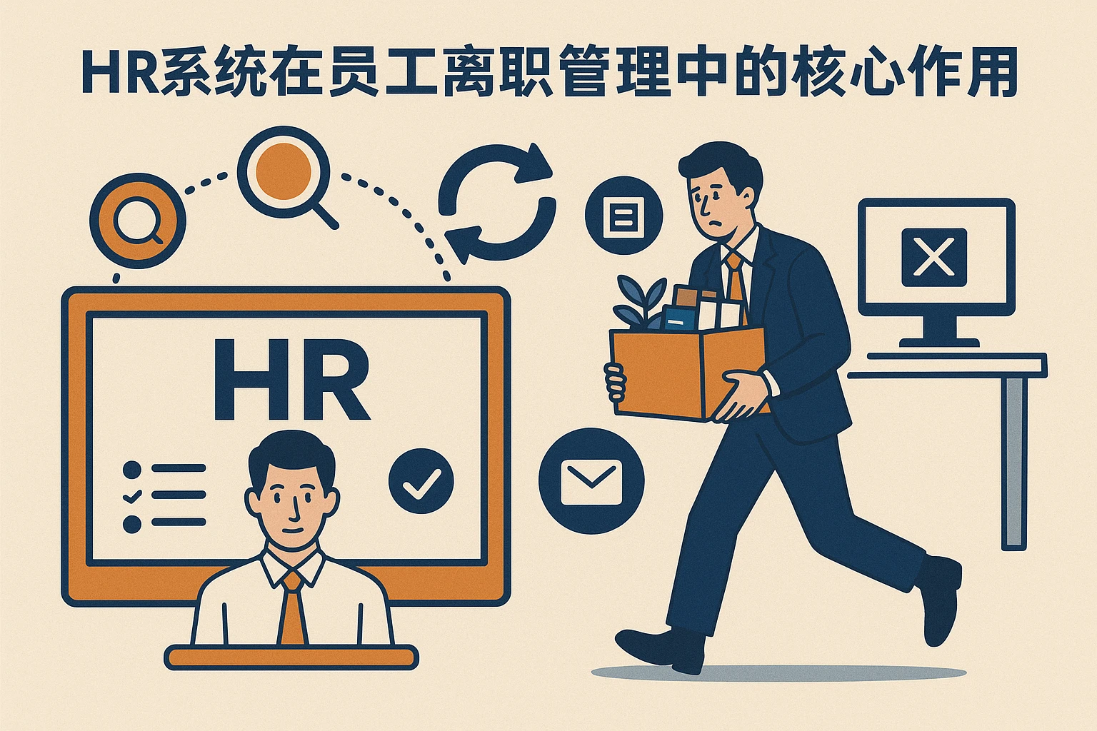 HR系统在员工离职管理中的核心作用