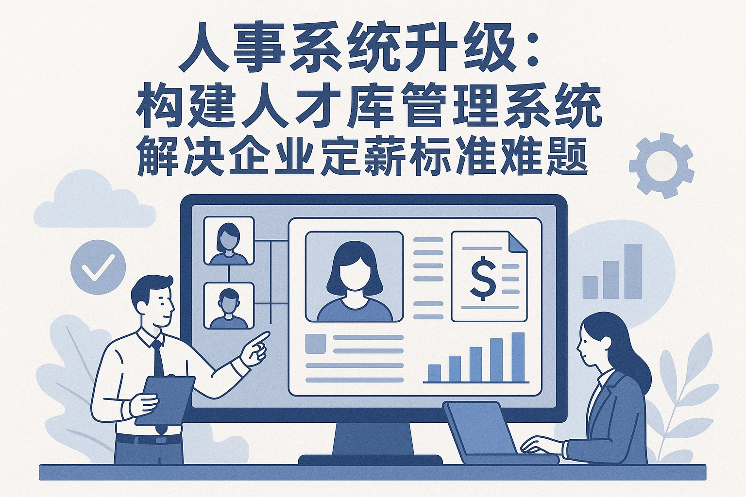 人事系统升级：构建人才库管理系统解决企业定薪标准难题