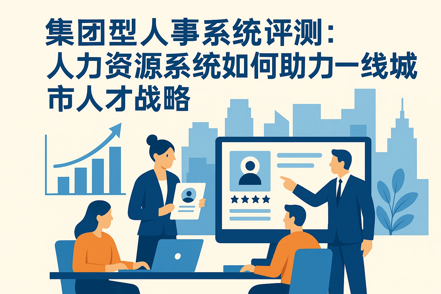 集团型人事系统评测：人力资源系统如何助力一线城市人才战略