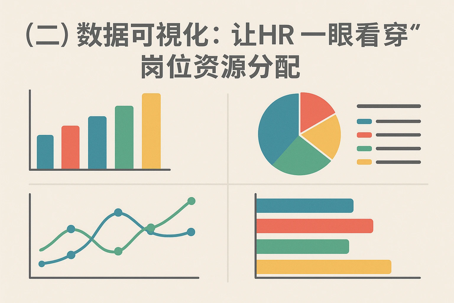 （二）数据可视化：让HR“一眼看穿”岗位资源分配