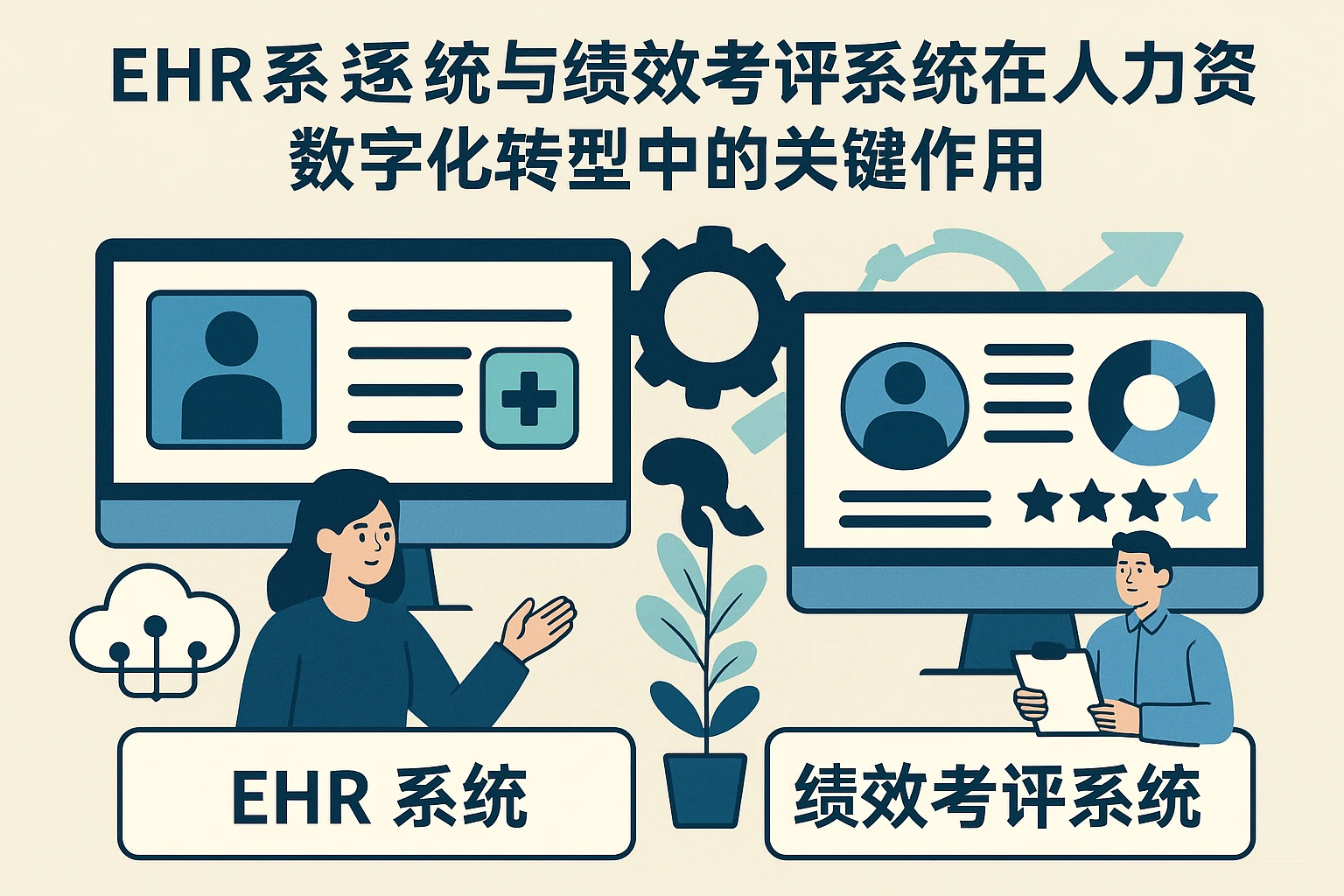 EHR系统与绩效考评系统在人力资源数字化转型中的关键作用