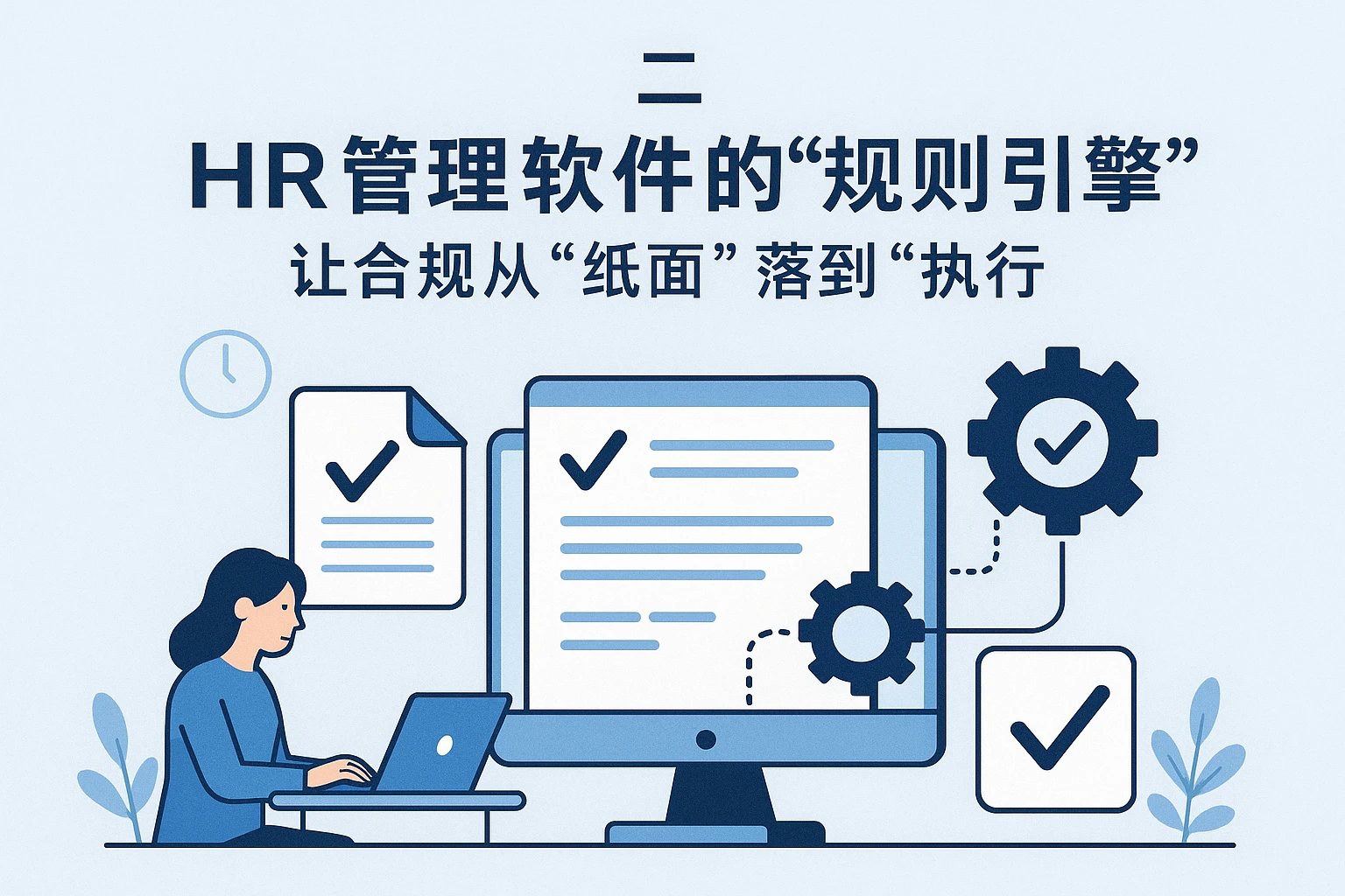 二、HR管理软件的“规则引擎”:让合规从“纸面”落到“执行”