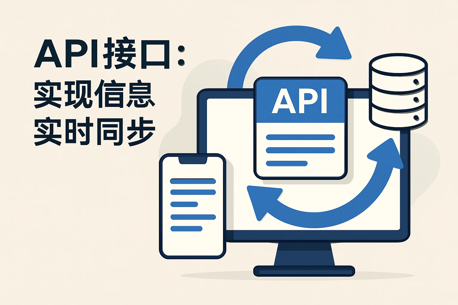 2. API接口：实现信息实时同步